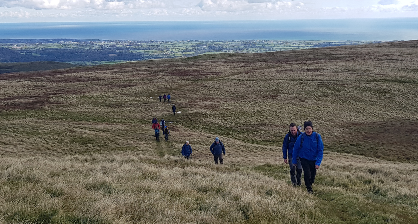 Knockshee and Slieve Martin